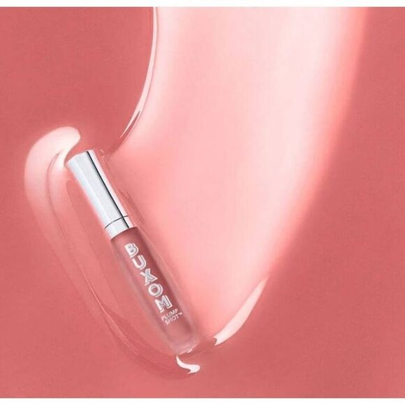 NIB~BUXOM Plump Shot Sheer Tint Collagen Infused Lip Serum in Plush Peach - Picture 4 of 4